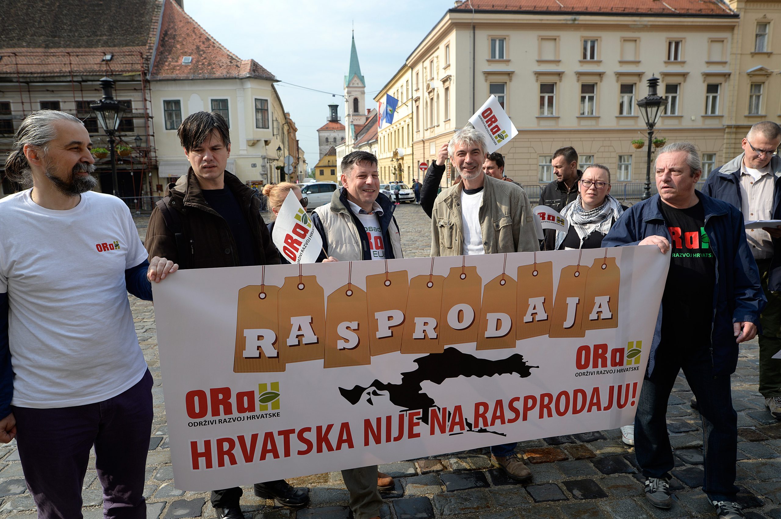 Prosvjed Orah A Na Markovu Trgu Vidjeli Smo Kako Izgleda Privatizacija