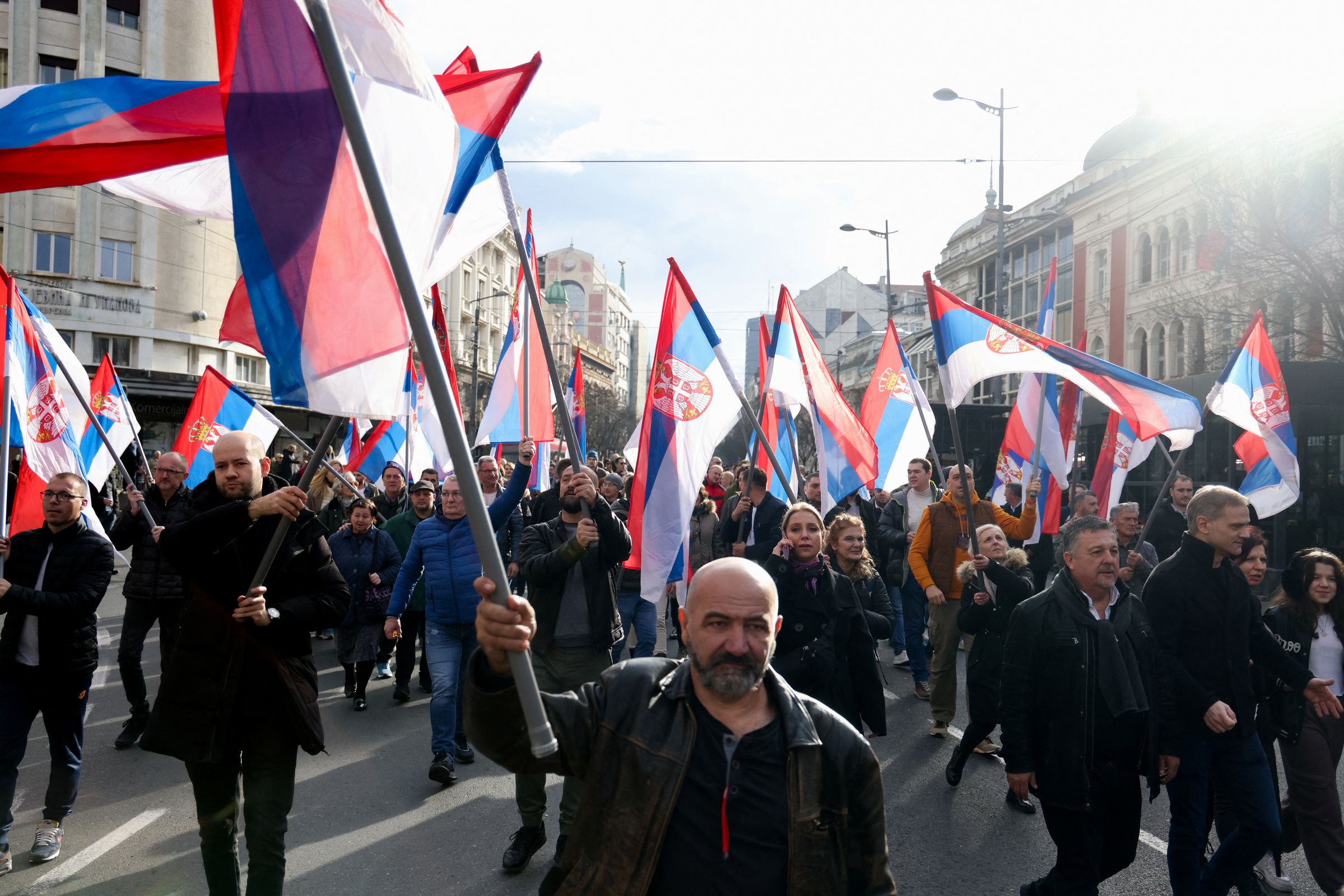 Na Dosad Najmasovnijem Prosvjedu U Beogradu Odbili Prihvatiti Rezultat