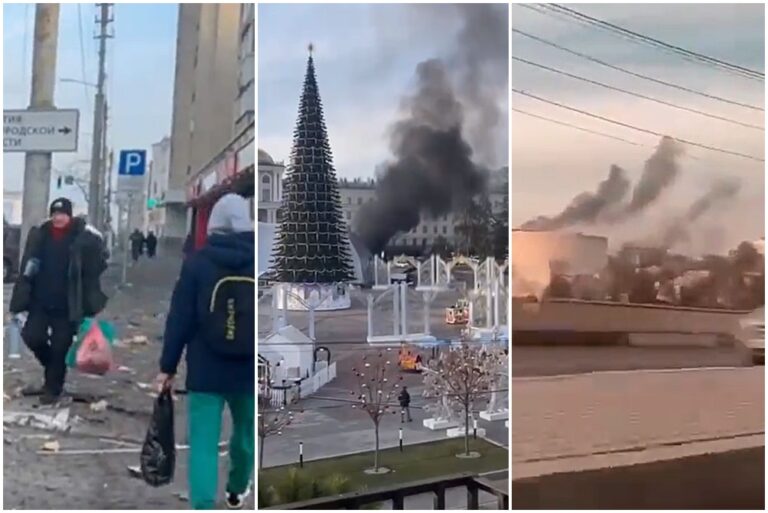 Video Veliki Napad Ukrajinaca Na Grad U Rusiji Vi E Eksplozija Ima