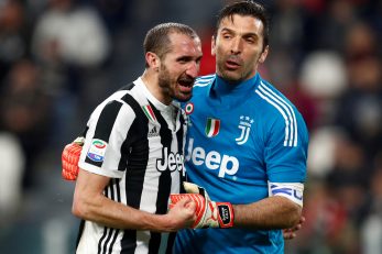 Giorgio Chiellini i Gianluigi Buffon/Foto REUTERS