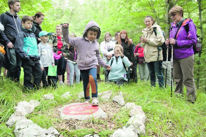 Land art staza Stražica - Sapaćica na Poklonu / foto M. Aničić