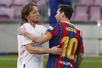 Luka Modrić i Leo Messi/Foto REUTERS