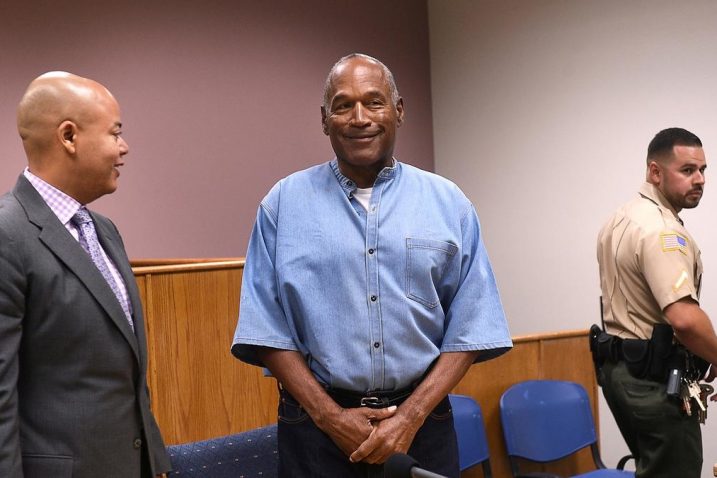 O.J. Simpson na saslušanju o uvjetnom puštanju 2017. / Reuters