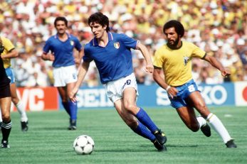 Paolo Rossi i Brazilac Junior tijekom SP-a u Španjolskoj/Foto REUTERS