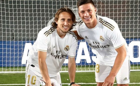 Luka Modrić i Luka Jović