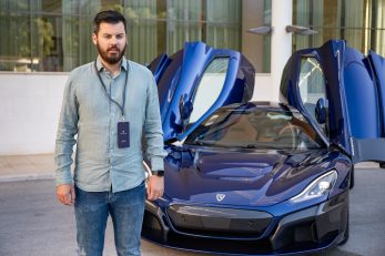 Mate Rimac i njegova Nevera / Foto Grgo Jelavic/PIXSELL