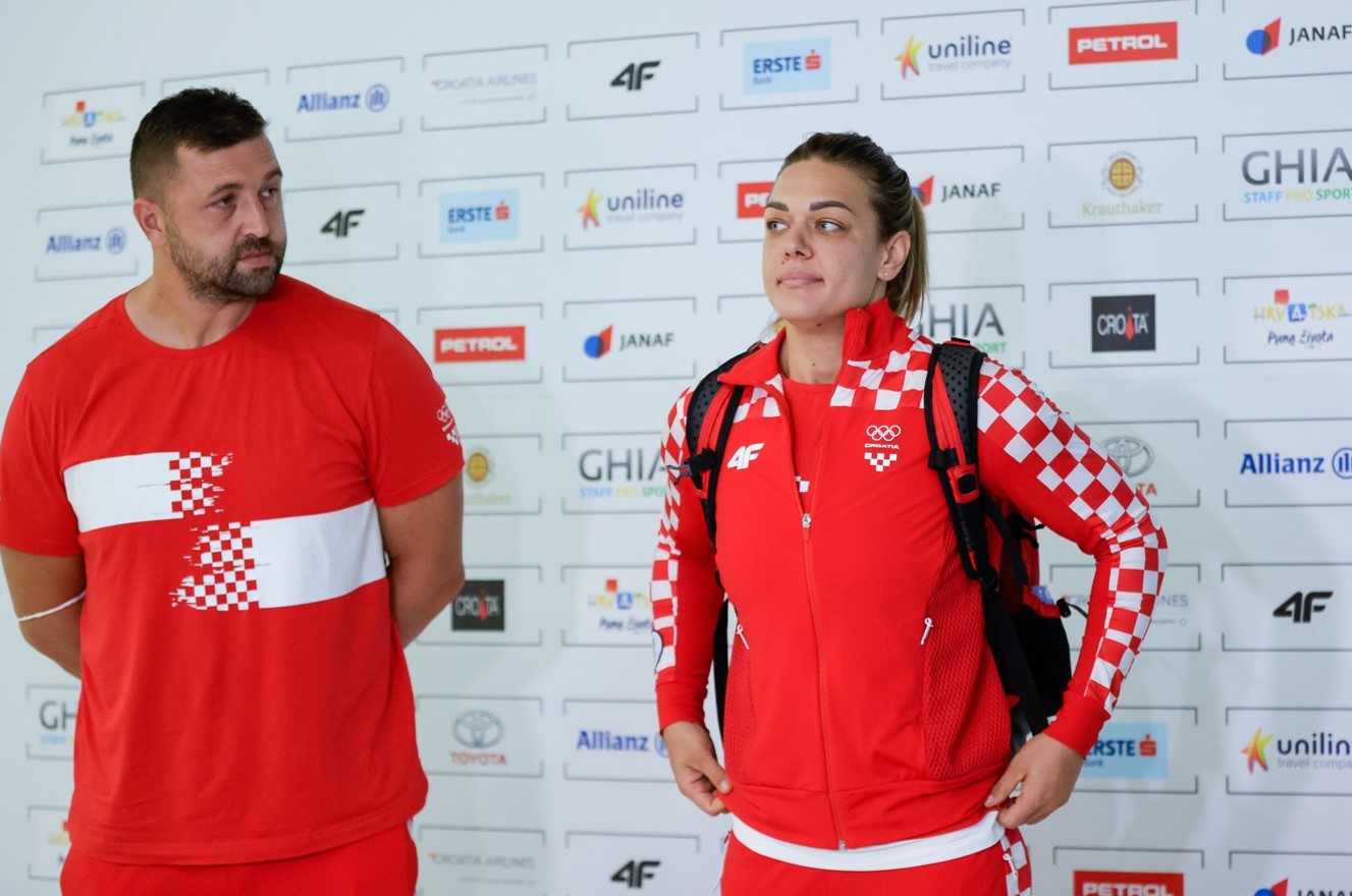 Edis Elkasević i Sandra Perković/Foto: HOO