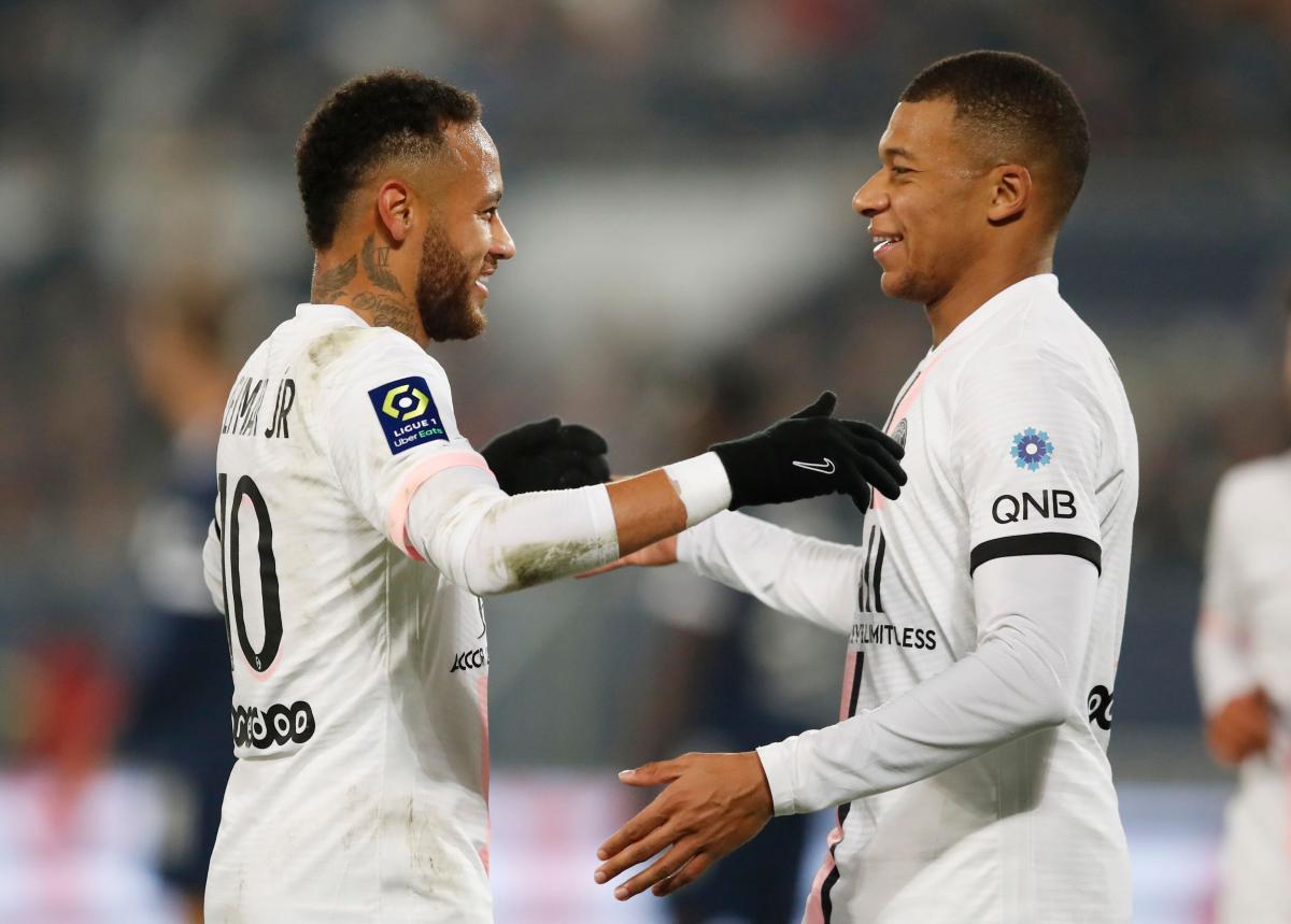 Neymar i Kylian Mbappe/Foto: REUTERS