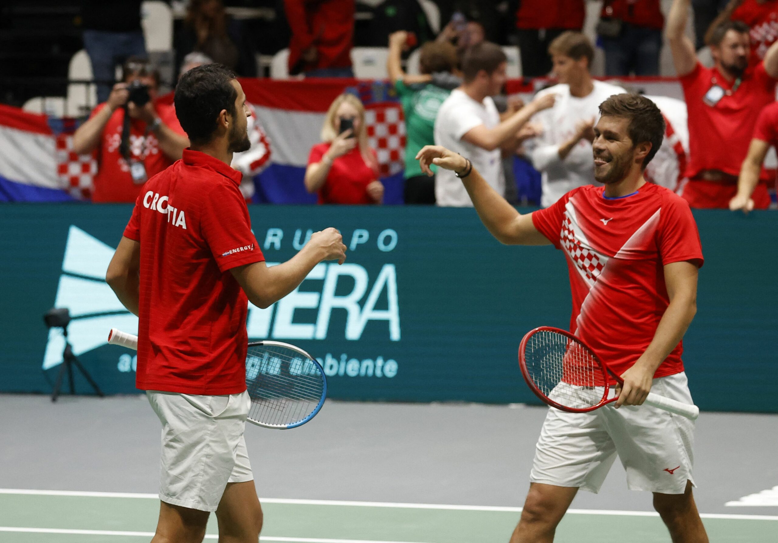 Mate Pavić i Nikola Mektić/Foto REUTERS