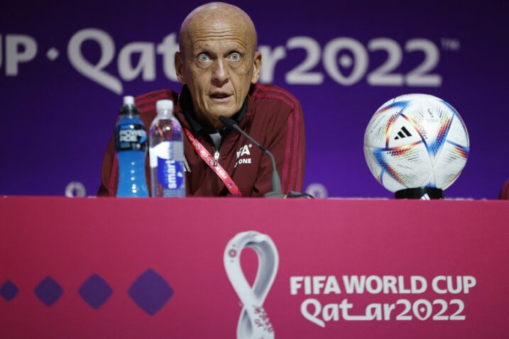 Pierluigi Collina/Foto REUTERS