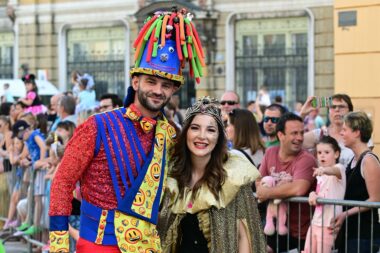 Meštar Sandi i kraljica Dora Pilepić / Foto Vedran Karuza