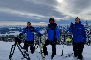 Loren Franković, Jure Lučić i Emanuel Bastaja/Foto Skibike klub Croatia