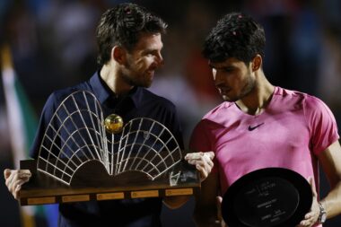 Cameron Norrie i Carlos Alcaraz/Foto REUTERS