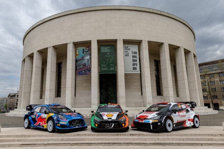 WRC bolidi kod Meštrovićevog paviljona/Foto PIXSELL