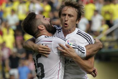 Carvajal i Luka Modrić u dresu Reala 2014. godine/Foto REUTERS