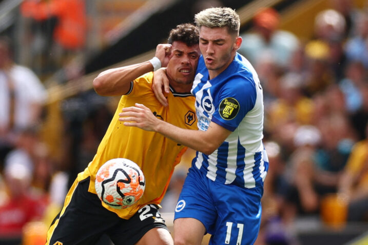 Billy Gilmour i Matheus Nunes/Foto REUTERS