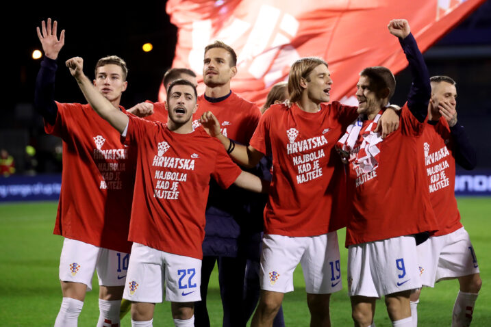 Luka Sučić, Josip Juranović, Marin Pongračić, Borna Sosa, Andrej Kramarić i Marcelo Brozović/Foto PIXSELL