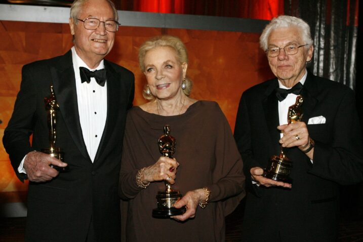 Roger Corman (lijevo), Lauren Bacall i Gordon Wilis / REUTERS