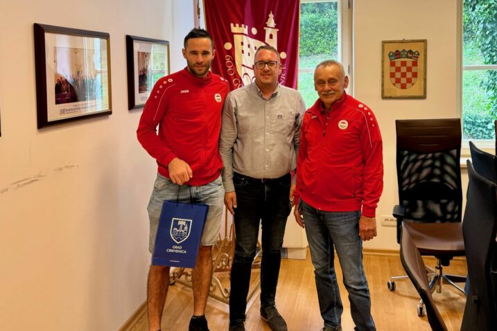 Marino Milićević, Mario Kružić i Vjekoslav Matetić / Foto SDP Crikvenica