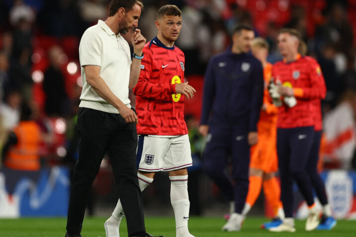 Gareth Southgate i Kieran Trippier/Foto REUTERS