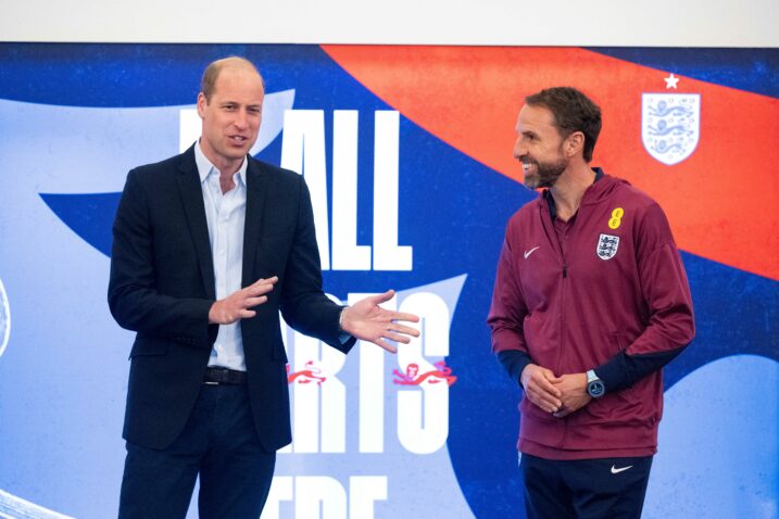 Princ William i Gareth Southgate/Foto REUTERS