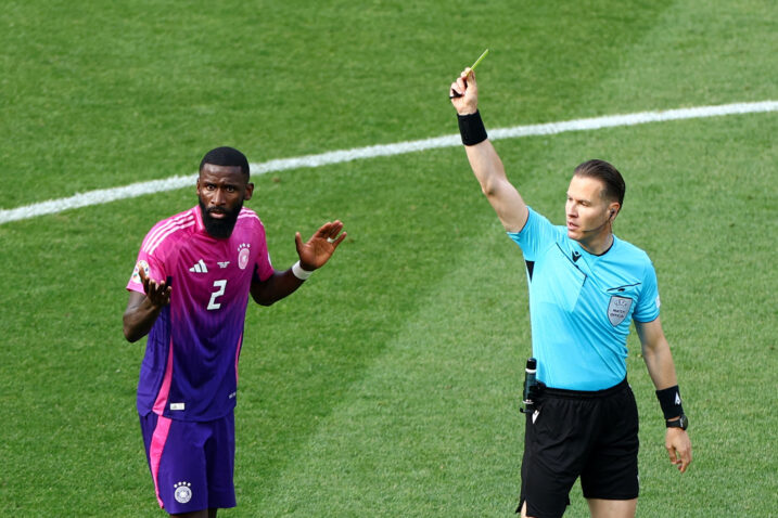 Antonio Rudiger i Danny Makkelie/Foto REUTERS