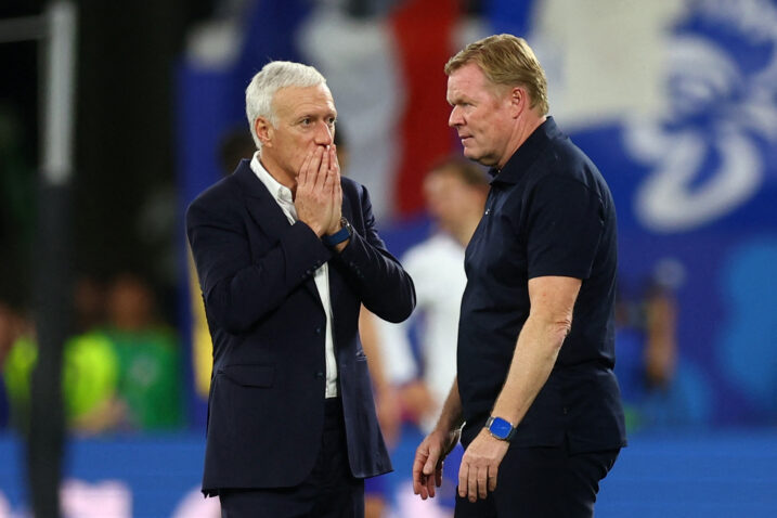 Didier Deschamps i Ronald Koeman/Foto REUTERS