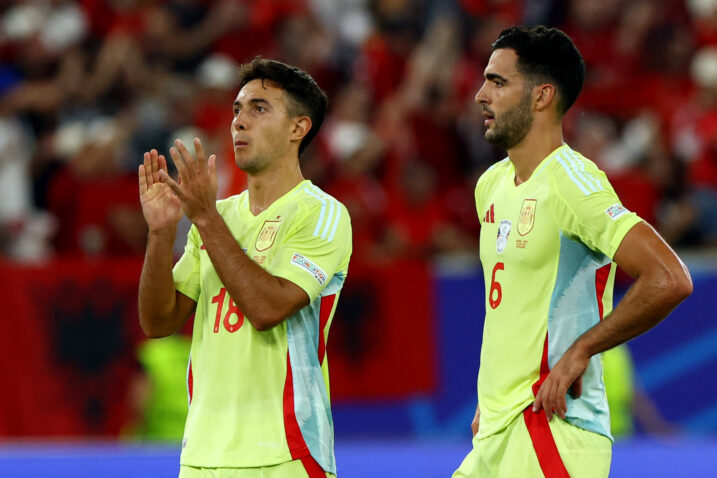 Martin Zubimendi i Mikel Merino/Foto REUTERS