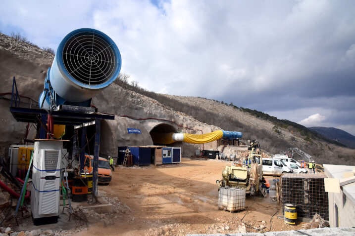 Radovi na dionici Selce - Povile / Foto S. DRECHSLER