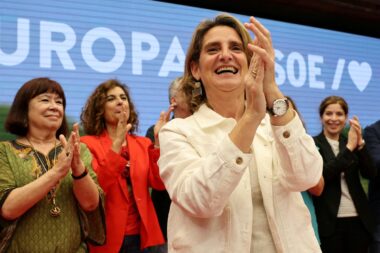 Vodeća kandidatkinja vladajućih socijalista Teresa Ribera dočekala je rezultate izbora u Madridu / Foto Reuters
