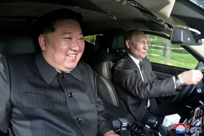 Kim Jong Un i Vladimir Putin / REUTERS