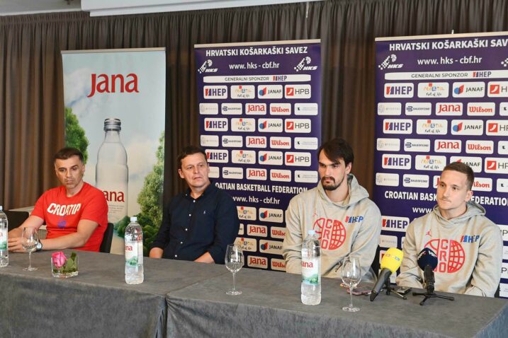 Josip Sesar, Nikola Rukavina, Dario Šarić i Goran Filipović/Foto M. GRACIN