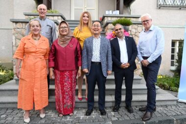 SKUP U ZAGREBU 2024. - Rosario Asela Molinero, Suwartini Wirta, Hong Sungwook, Ertan Yilmaz, Richard Rodgers, Giorgio Lingua i Ina Stašević / Foto ARHIVA/MIKTA/IS