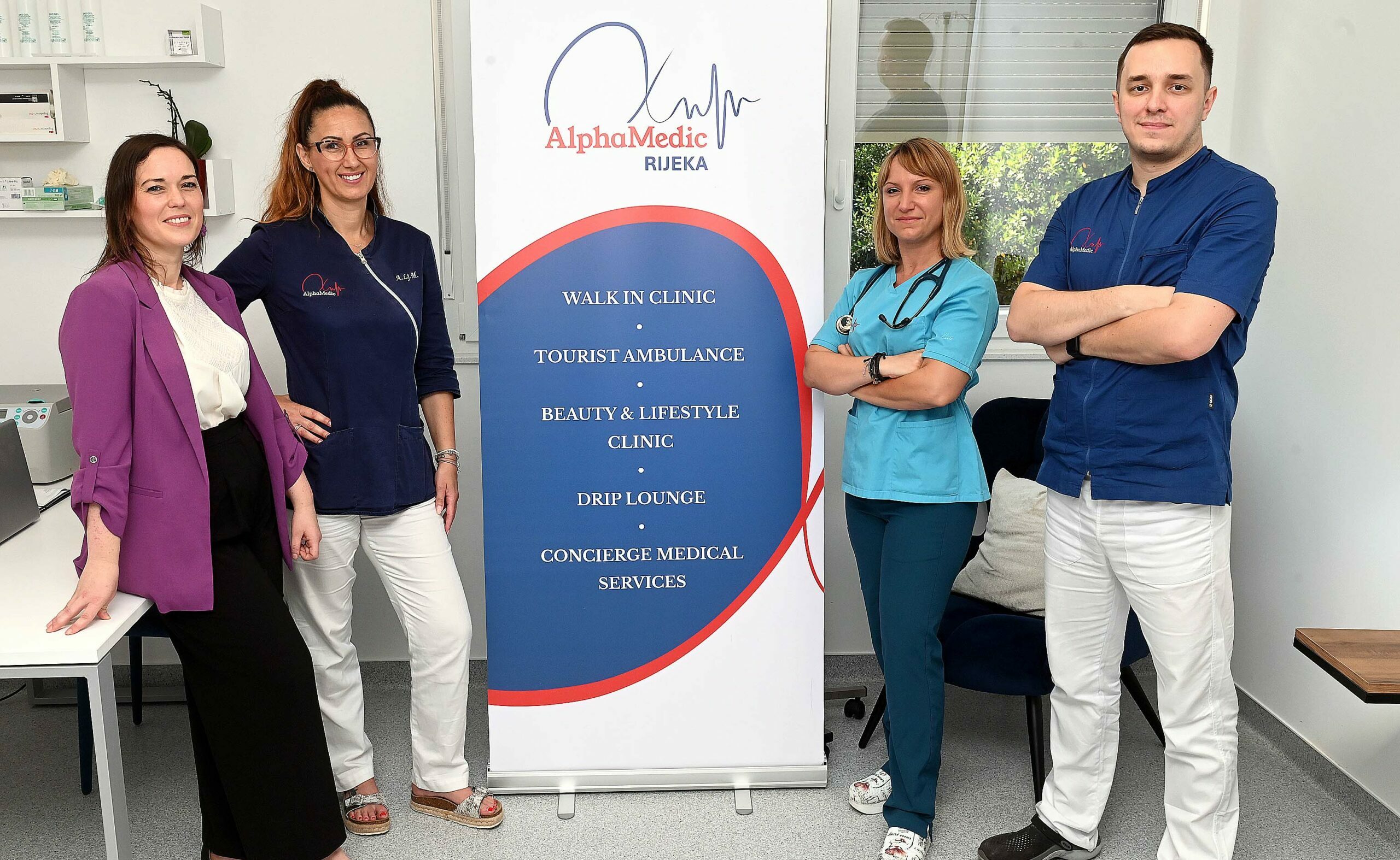 Stručni tim AlphaMedic klinike, Foto: Marko Gracin