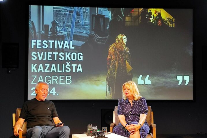 Ivica Buljan i Dubravka Vrgoč / Foto Festival svjetskog kazališta