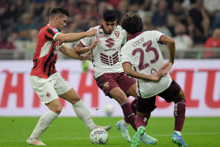 Luka Jović i Raoul Bellanova/Foto REUTERS