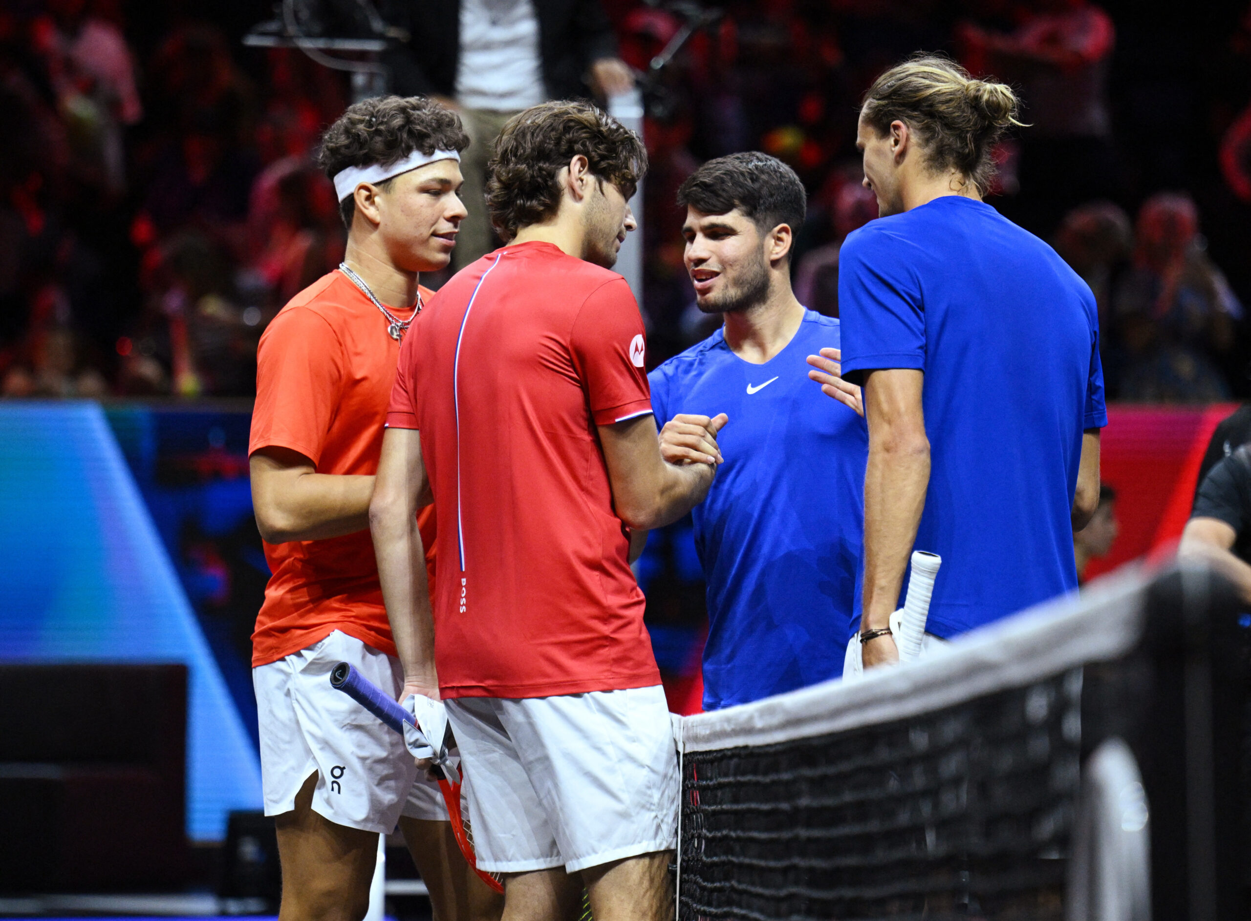 Taylor Fritz i Ben Shelton, te Carlos Alcaraz i Alexander Zverev/Foto REUTERS