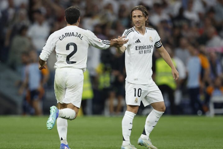 Luka Modrić i Dani Carvajal/Foto REUTERS