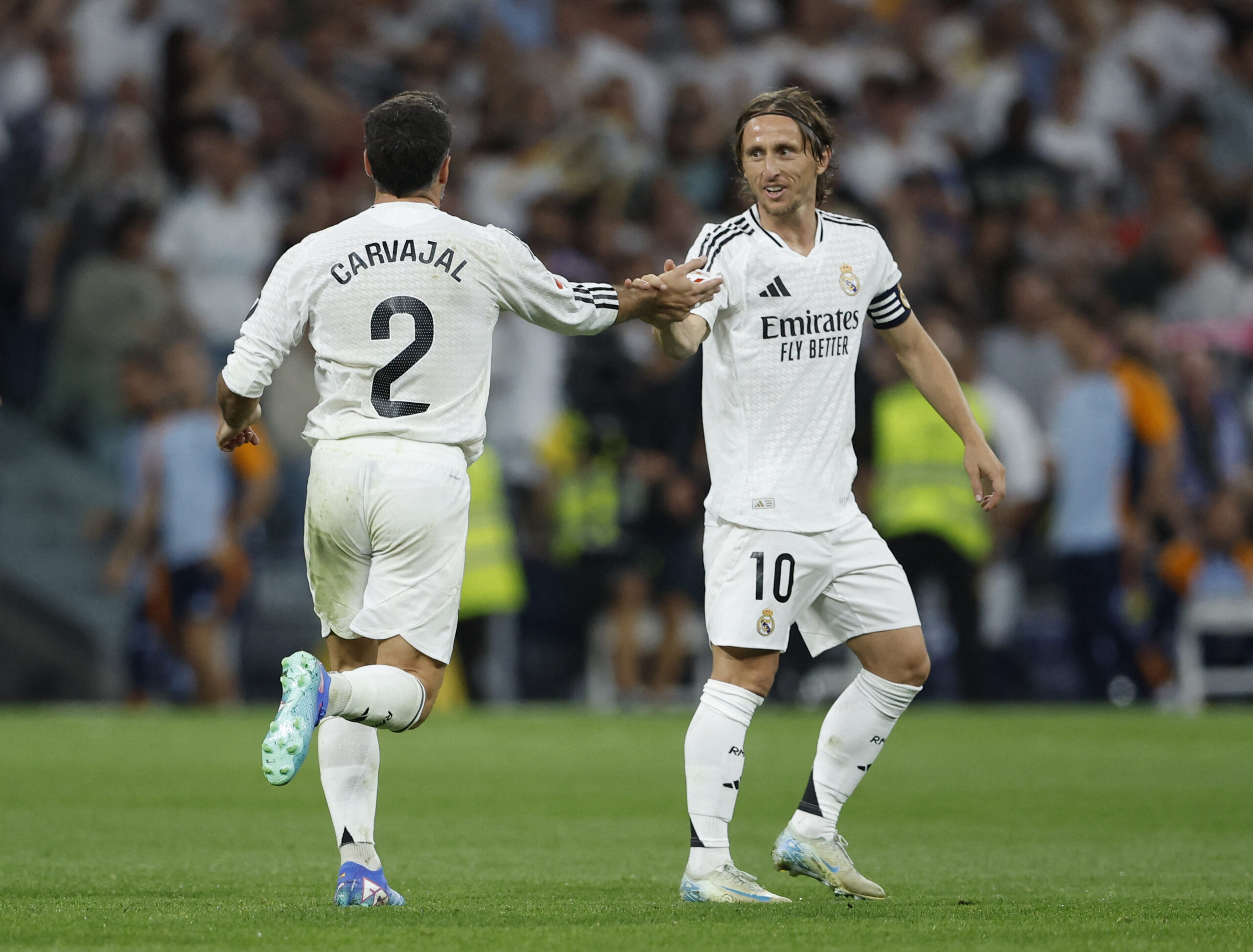 Luka Modrić i Dani Carvajal/Foto REUTERS