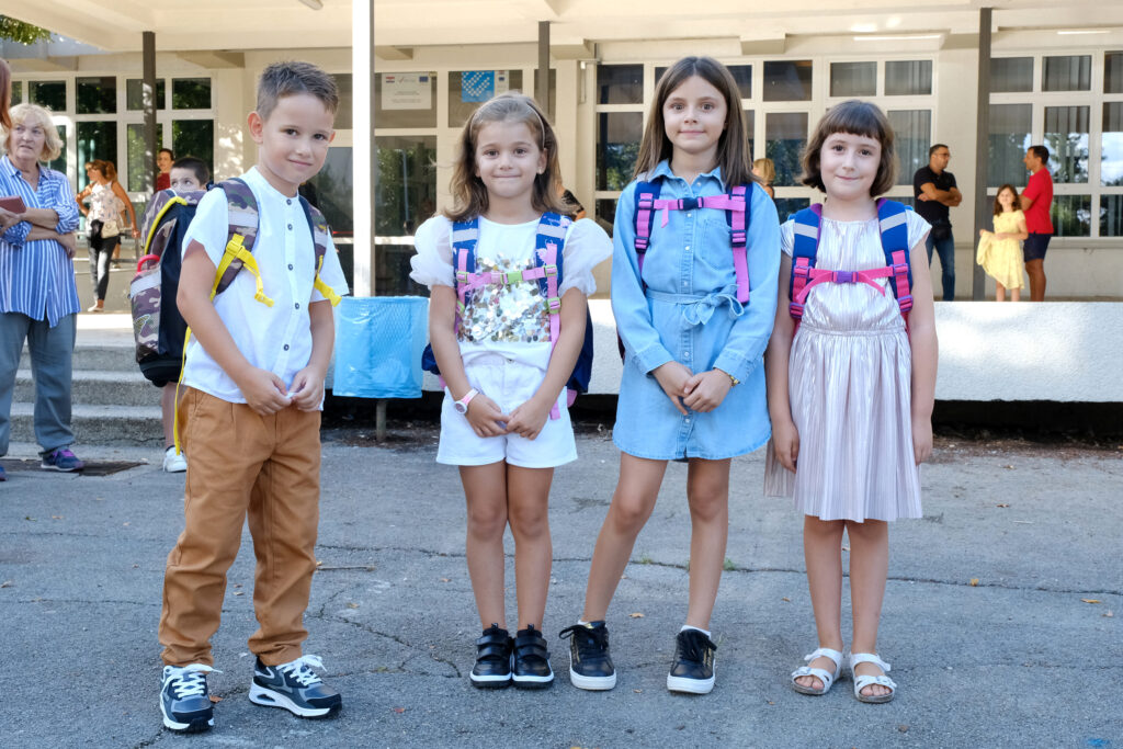 Ne žale za vrtićem - David Rupčić, Ela Poropat, Ana Marija Kranjčec i Dora Šubat / Foto: Nikola Blagojević