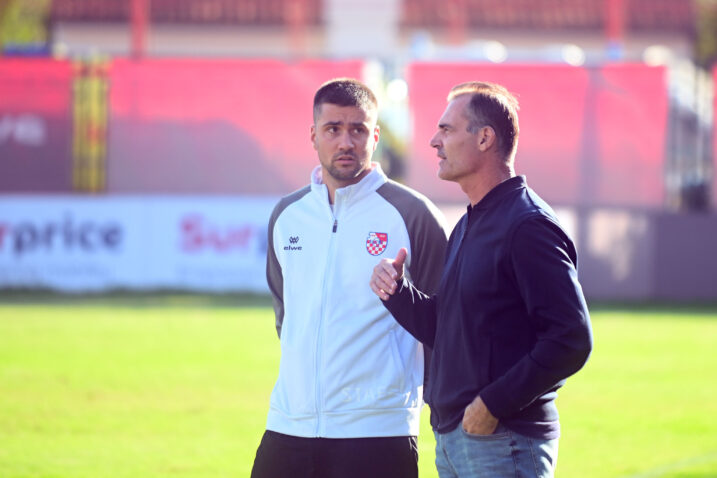 Kondicijski trener Armando Pejnović i Alen Šušnić/Foto M. ĐEKIĆ