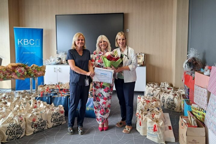 Danijela Višnić, Sandra Fabac i Iva Bilić Čače / Foto KBC Rijeka