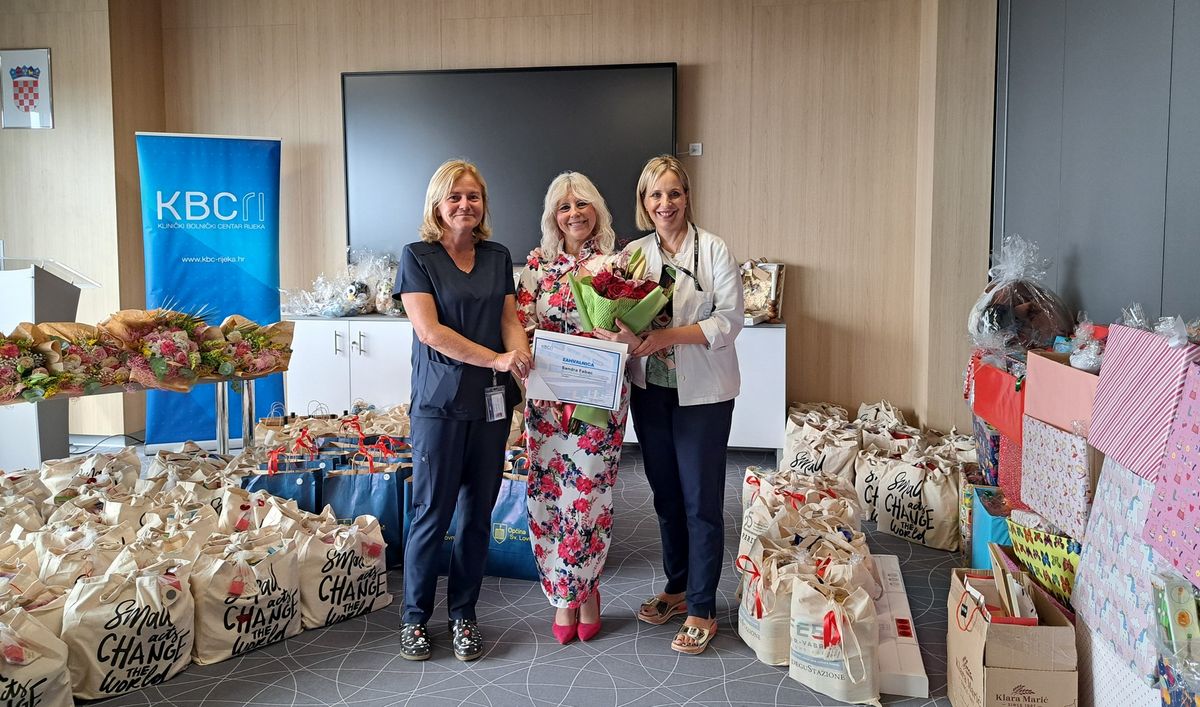 Danijela Višnić, Sandra Fabac i Iva Bilić Čače / Foto KBC Rijeka