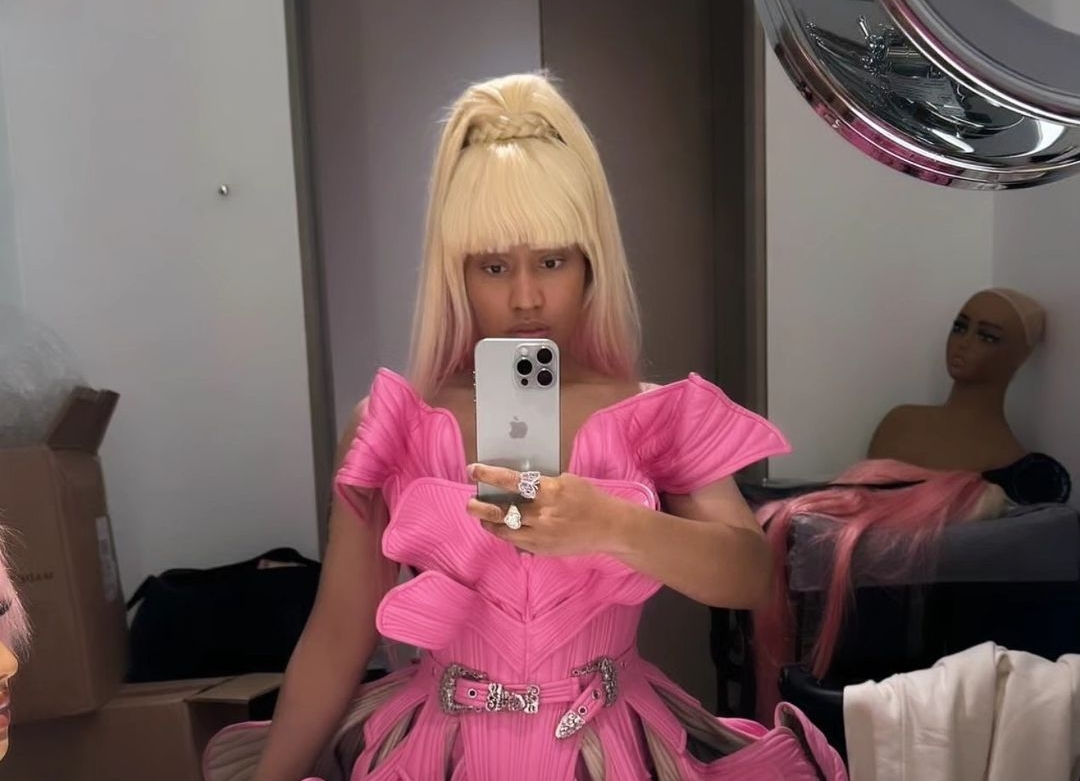 Foto Screenshot Instagram Nicki Minaj