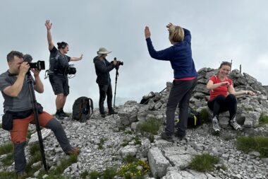 Jelena Lopatić i ekipa serijala "Planine", Foto: HRT