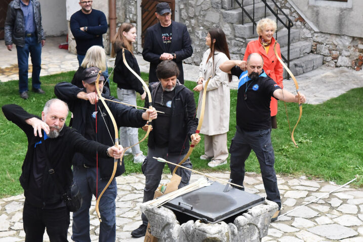 Demonstracija i mali tečaj streličarstva / Foto Sergej DRECHSLER