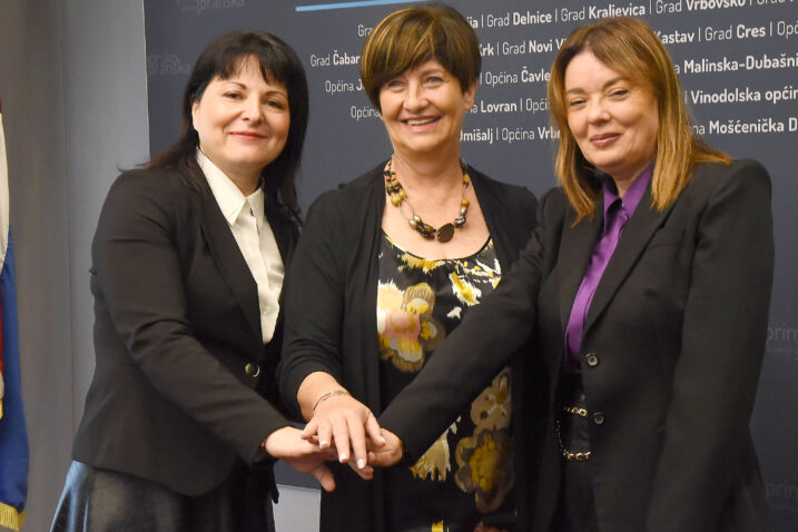 Sanja Udović, Marina Medarić i Edita Stilin / Foto: Sergej Drechsler