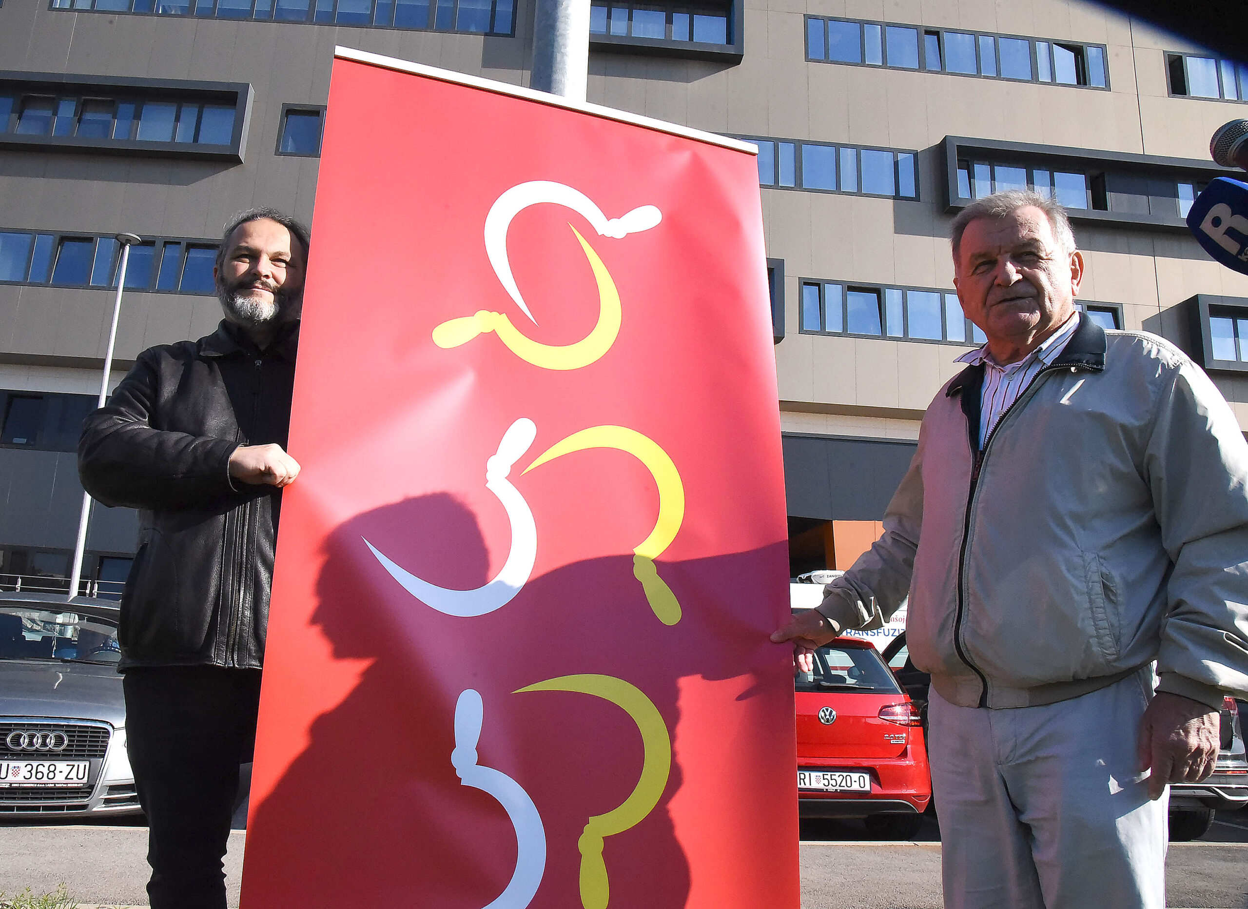 Nemanja Cvijanović i Radivoj Belobrajić / Foto: S. DRECHSLER