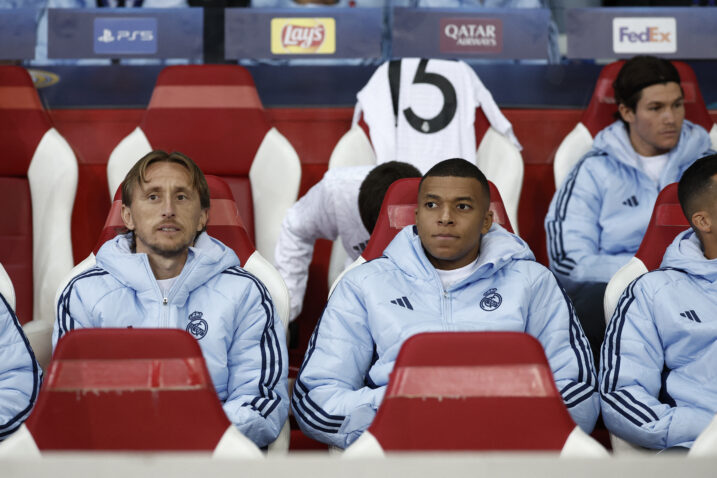 Luka Modrić i Kylian Mbappe/Foto REUTERS