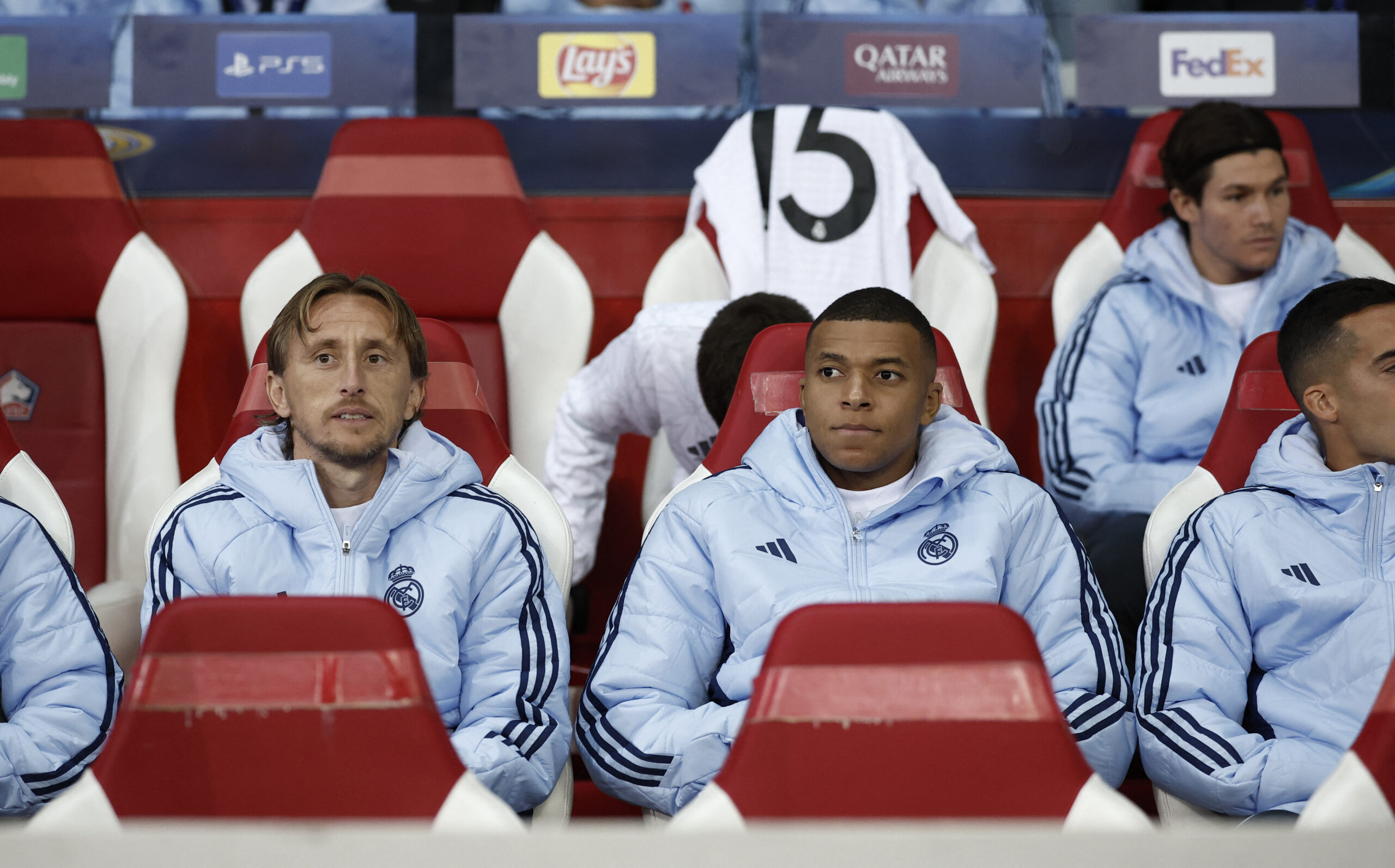 Luka Modrić i Kylian Mbappe/Foto REUTERS